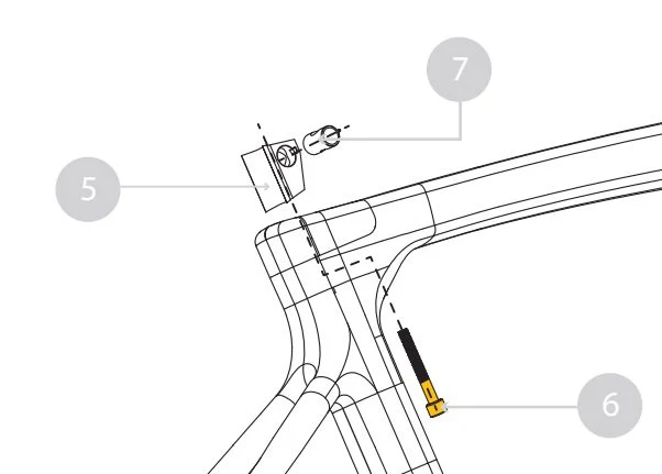 2024 Polygon Strattos C Seat Clamp Set
