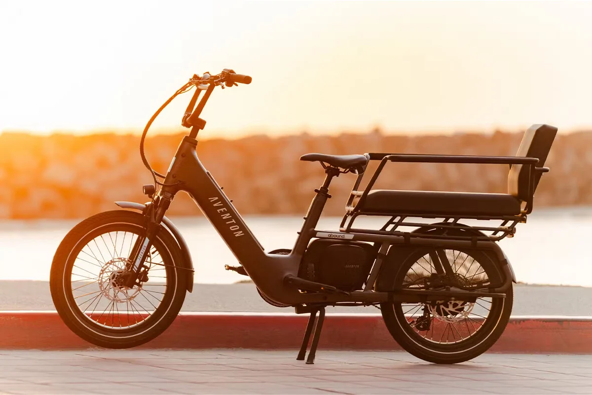 Aventon Abound LR - Full-Size Cargo eBike - Image 12