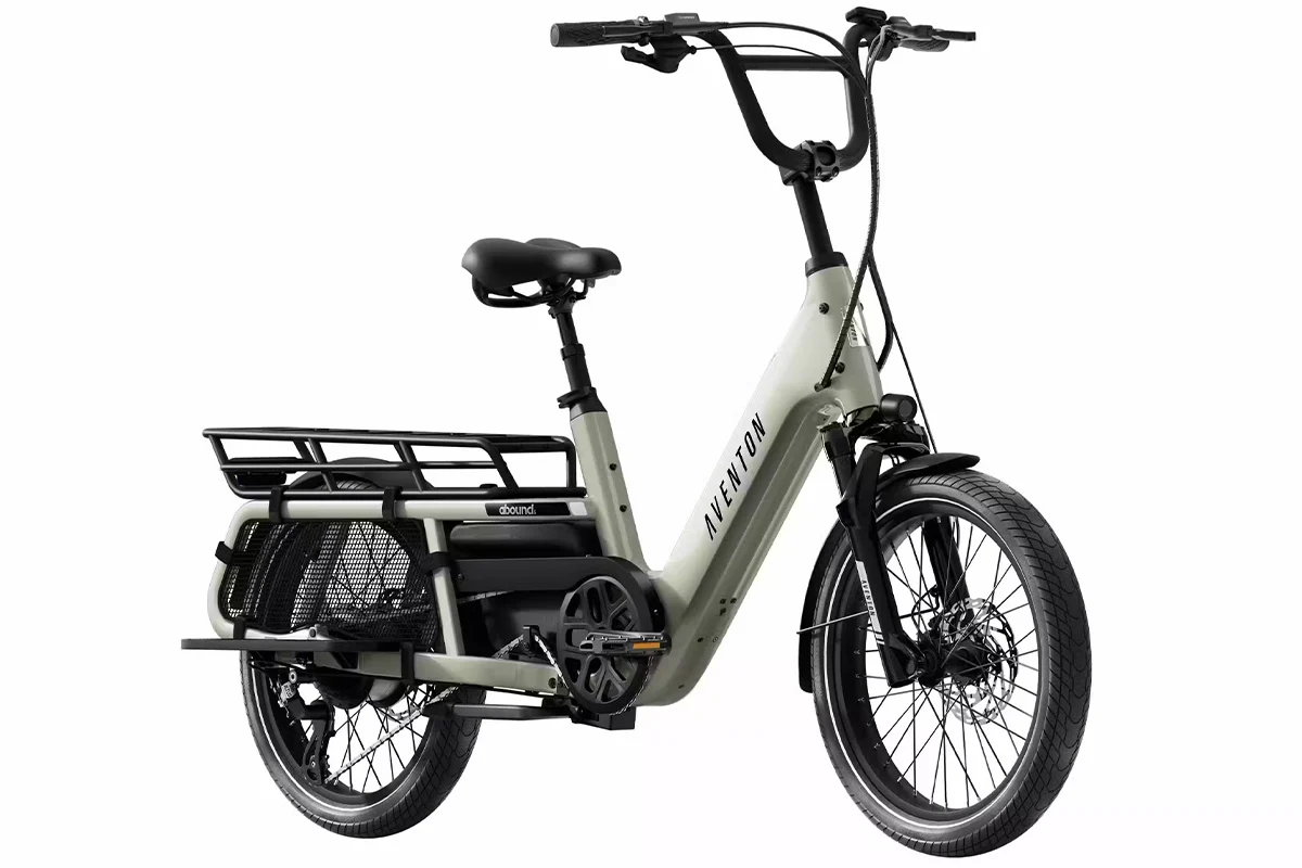 Aventon Abound LR - Full-Size Cargo eBike - Image 4