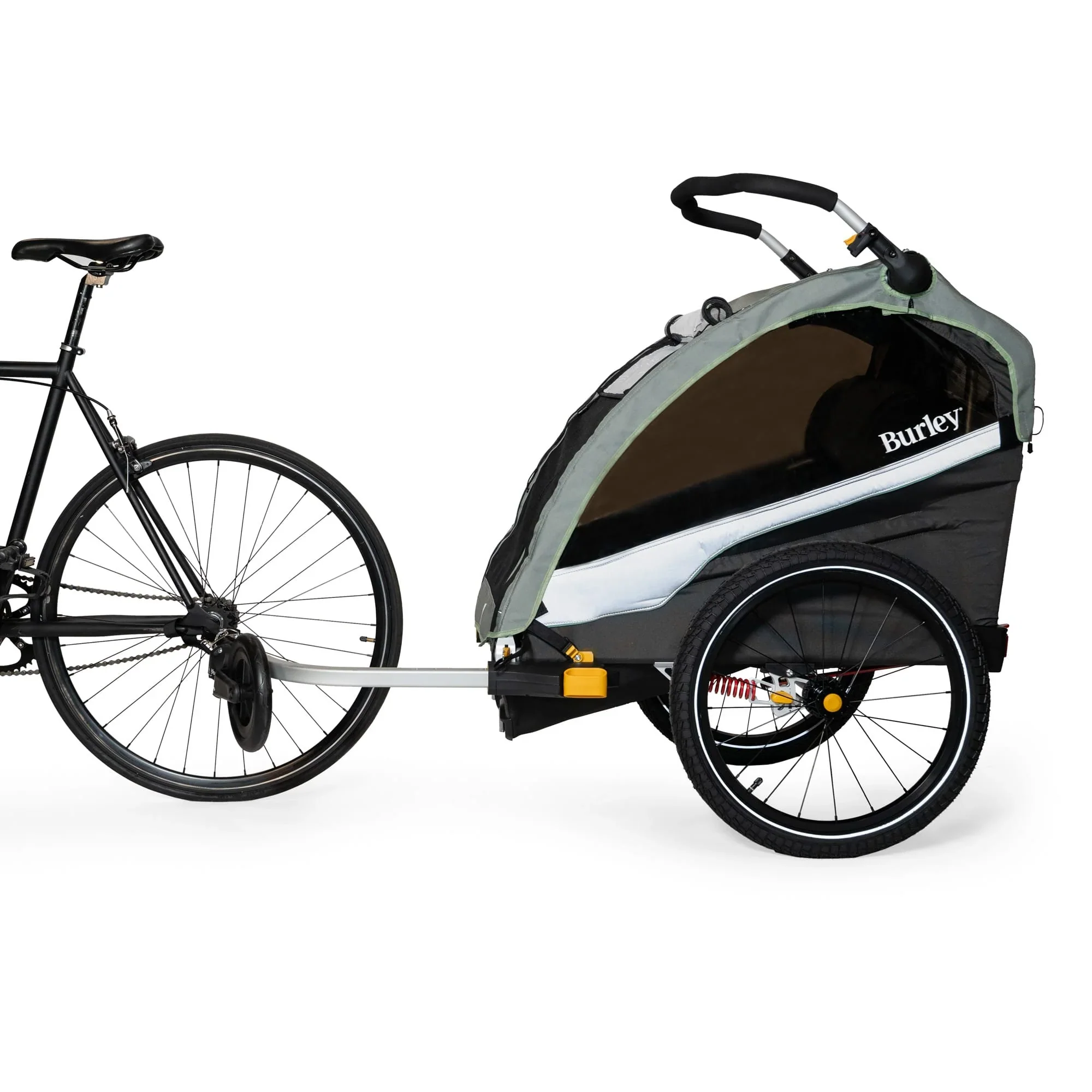 BURLEY D'LITE X DOUBLE GREEN - 2 CHILD TRAILER - Image 2