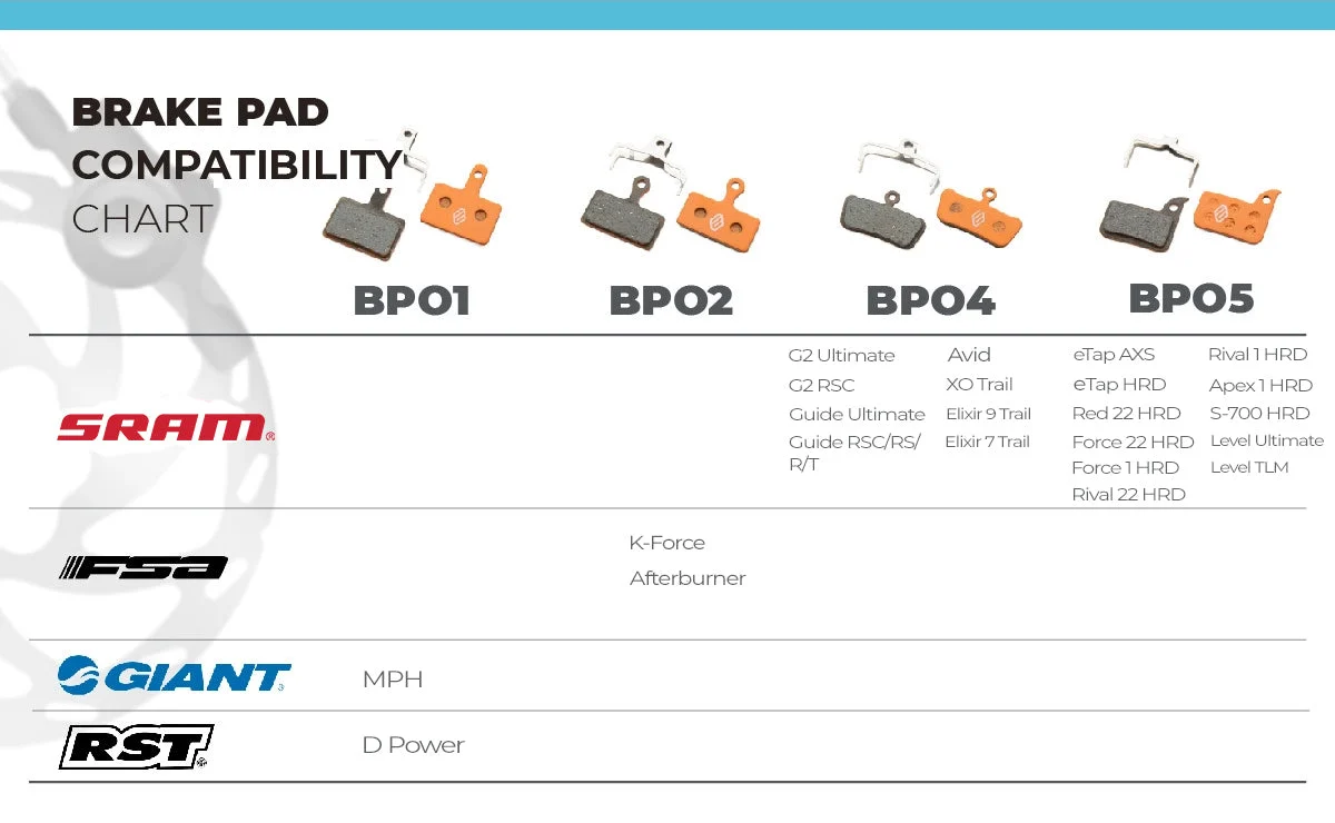 Entity BP01 Disc Brake Pads - Metallic - Image 4