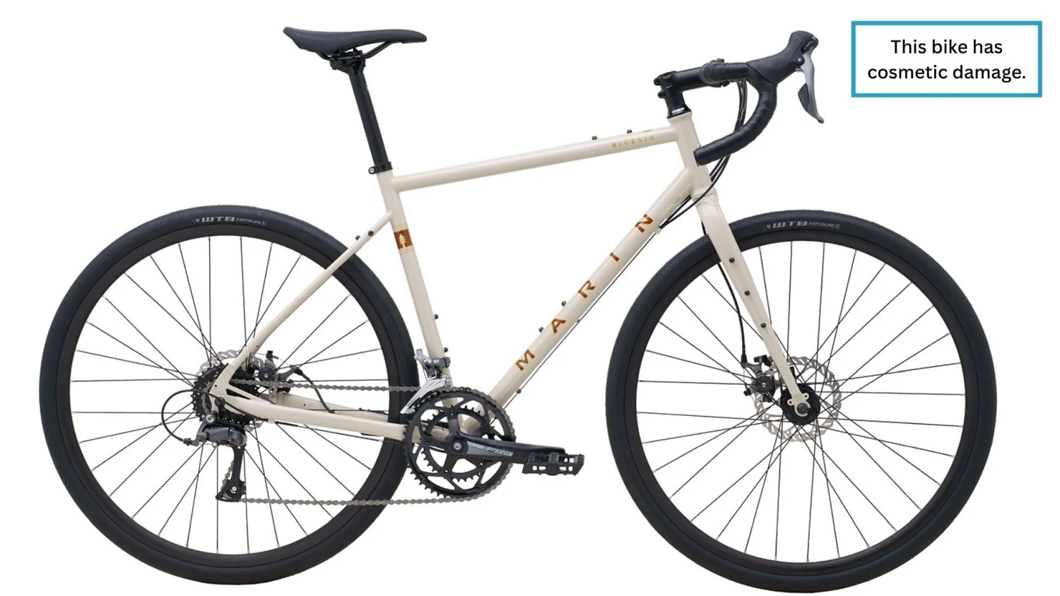 Ex Demo - Marin Nicasio 1 - Steel Gravel Urban Bike L2