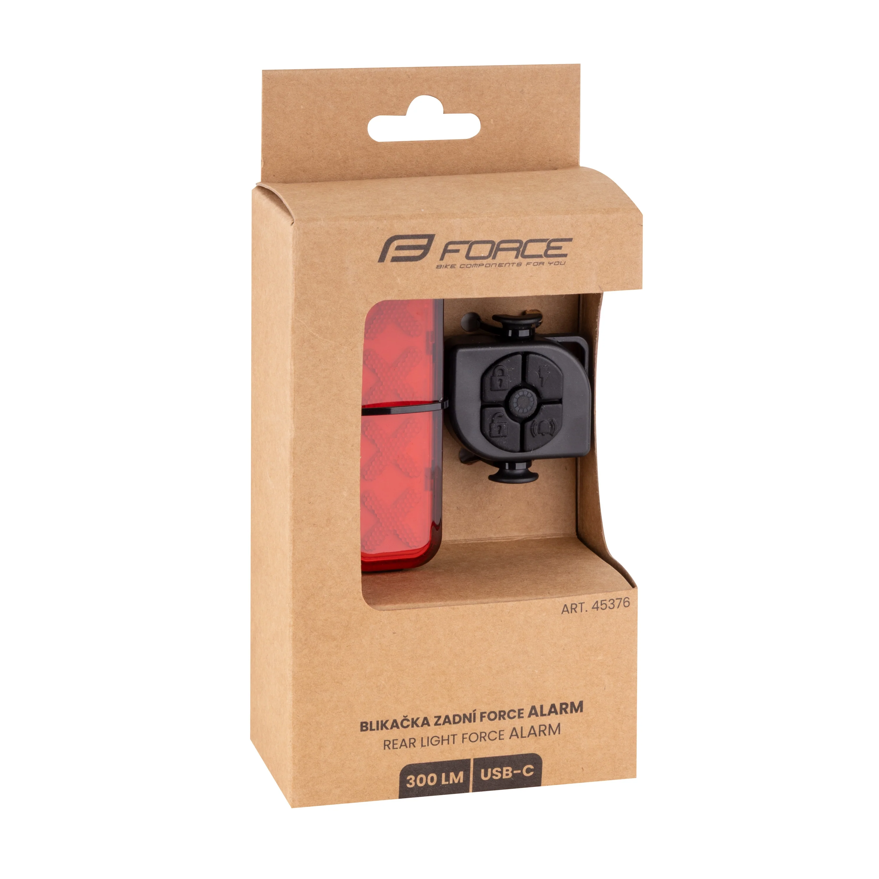 Force Alarm 300 LM USB-C Brake Sensing / Horn / Alarm Rear Light - Image 8