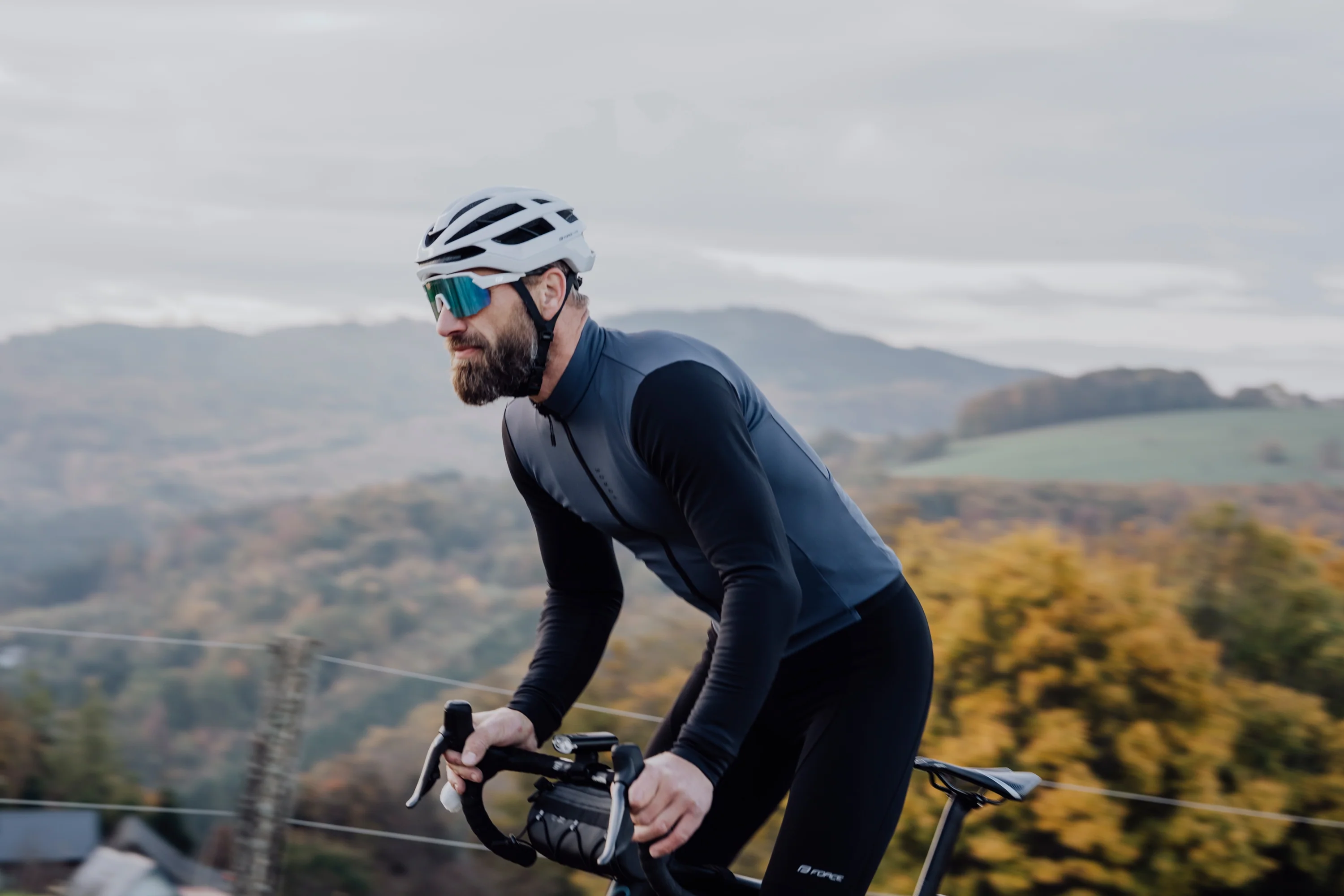 Force Endless Winter Cycling Jersey - Image 6
