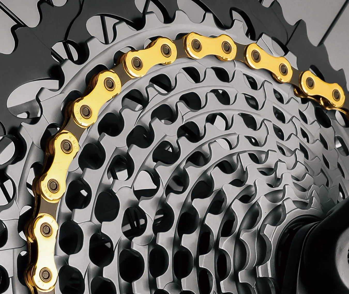 KMC X12 12 Speed Chain - Gold 126L - Image 6