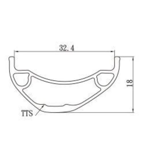 Marin Alloy Rim 32mm Inner 29 Diameter 32H - Image 3