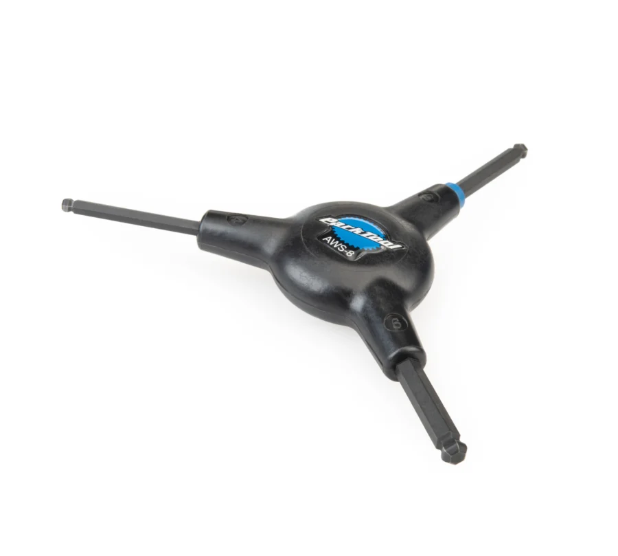 Park Tool Hex 3-Way Wrench 4/5/6mm AWS-8 - Image 2
