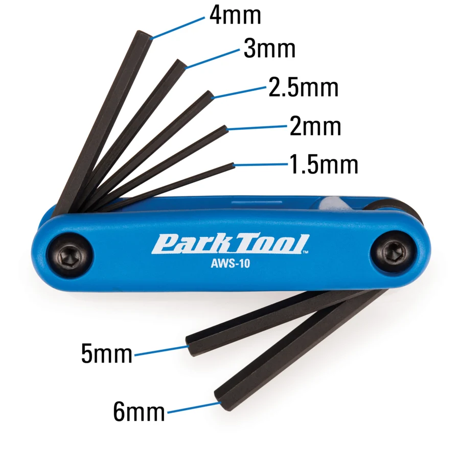 Park Tool Multi-Tool Hex/Torx Set FWS-2 - Image 2