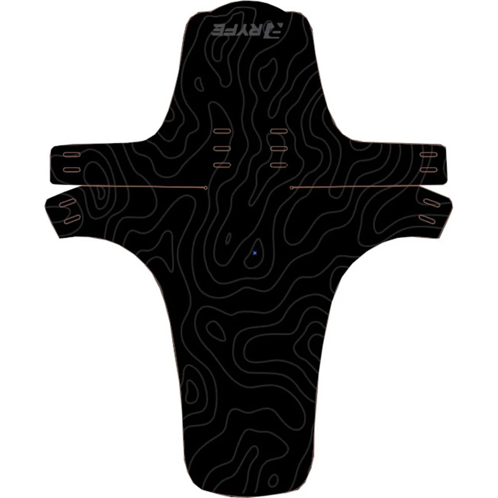RYFE Mud Guard Extra Large Black Contour
