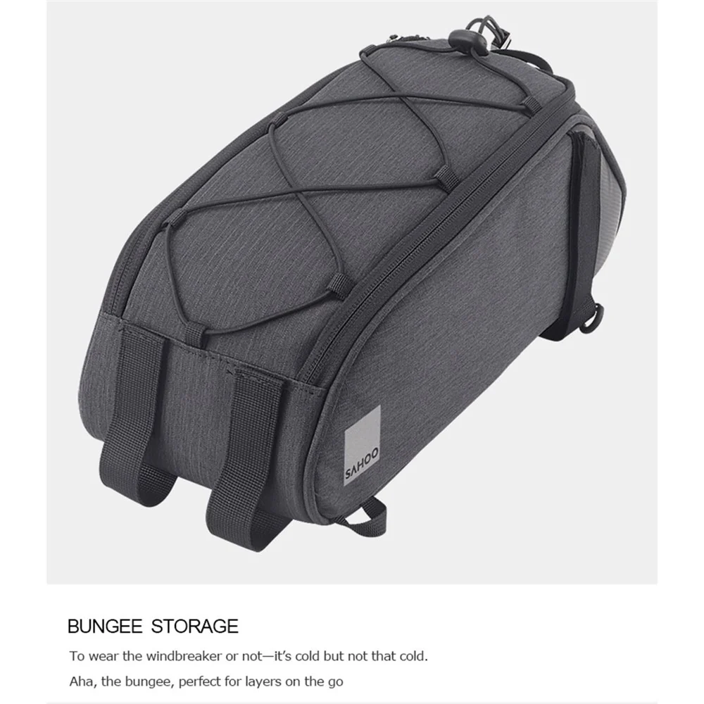 SAHOO Medium Trunk Bag – 7L with Universal Mounting Straps (33x14x12cm) - Image 5