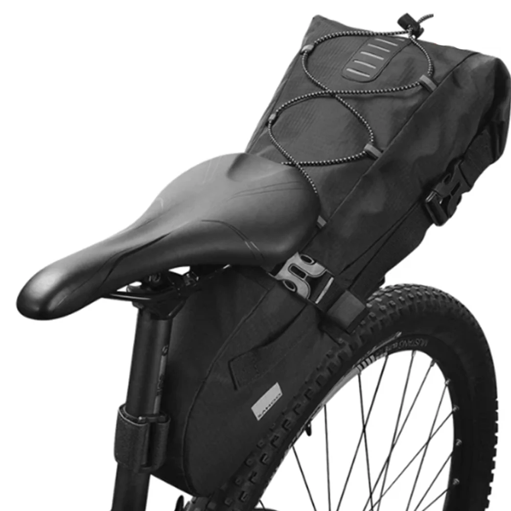 SAHOO Water-Resistant Saddle Bag – 10L Seatpost Pack