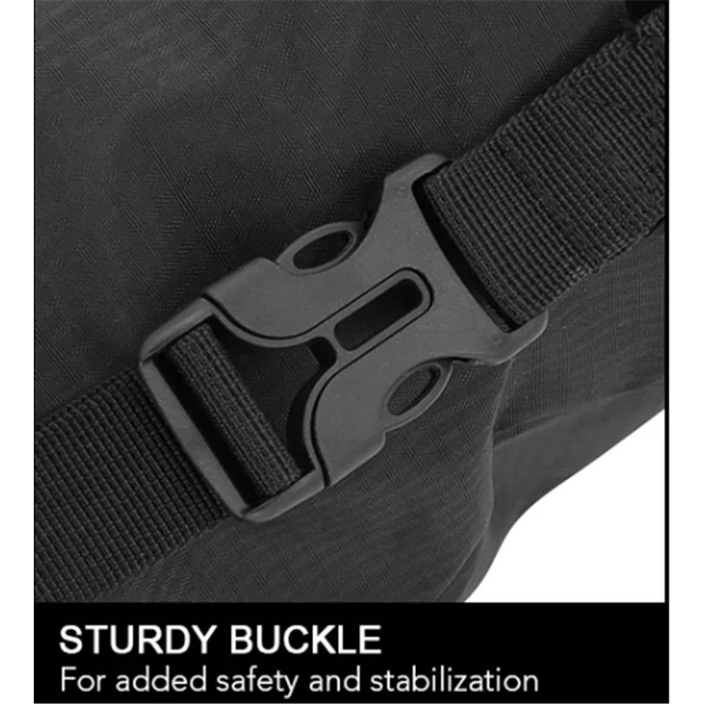 SAHOO Water-Resistant Saddle Bag – 10L Seatpost Pack - Image 5