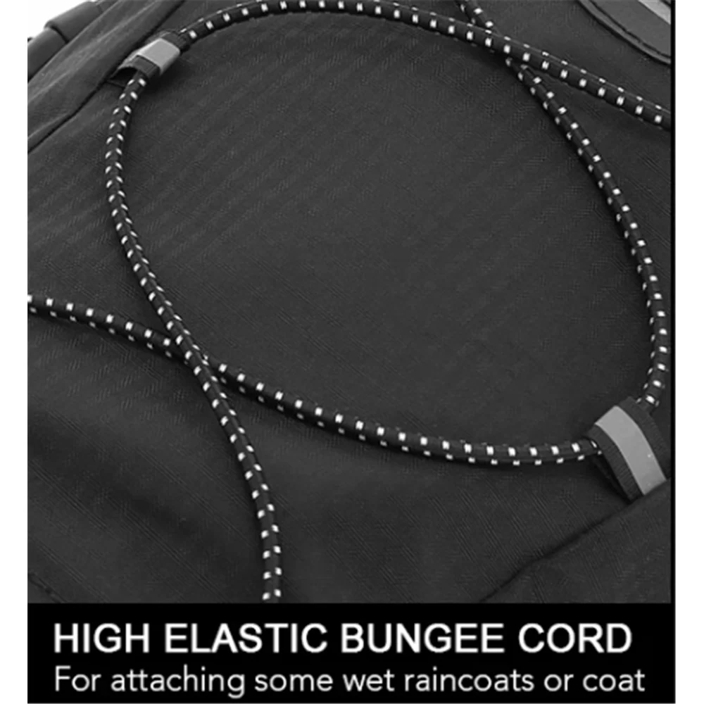SAHOO Water-Resistant Saddle Bag – 10L Seatpost Pack - Image 6