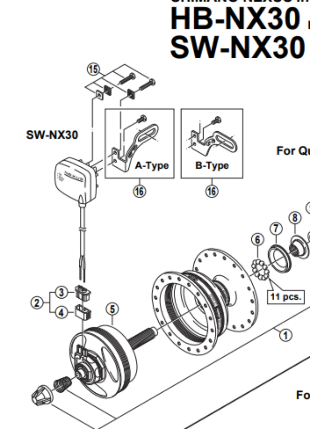 Shimano Connector Cap and Cover - HB - NX30 - Image 2
