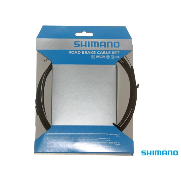 Shimano Road PTFE Brake Cable and Housing Set Black