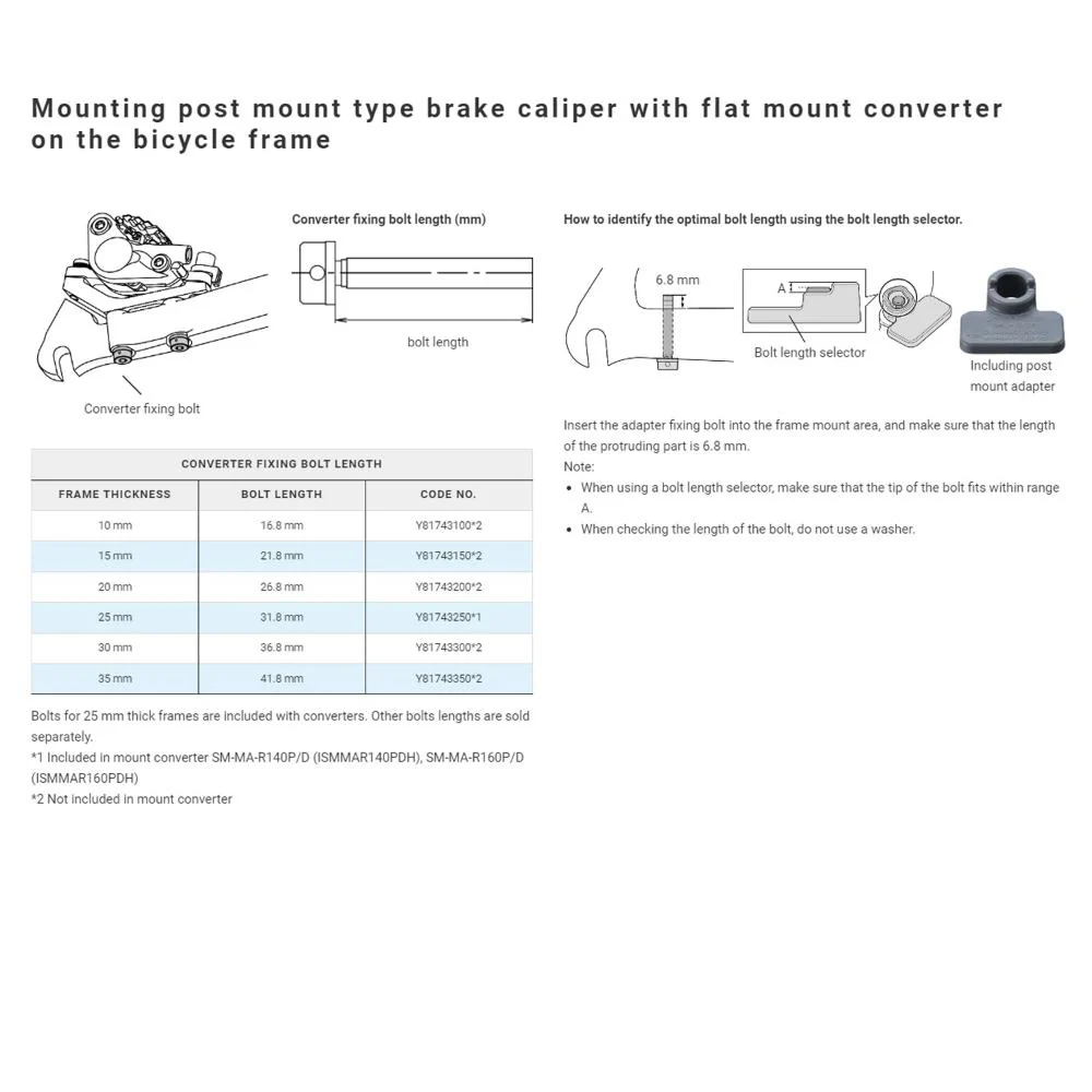 Shimano SM-MA90-F180-PP Adapter - Image 2