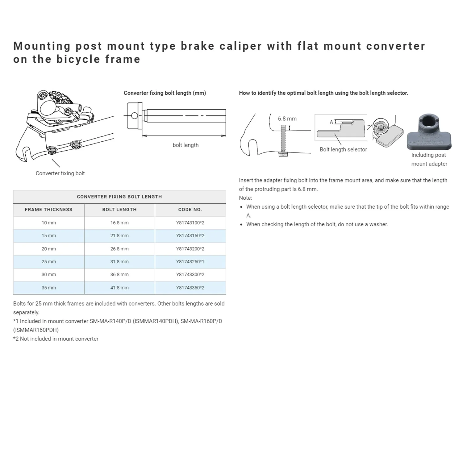 Shimano SM-MA90-F203-PPM Adapter - Image 2