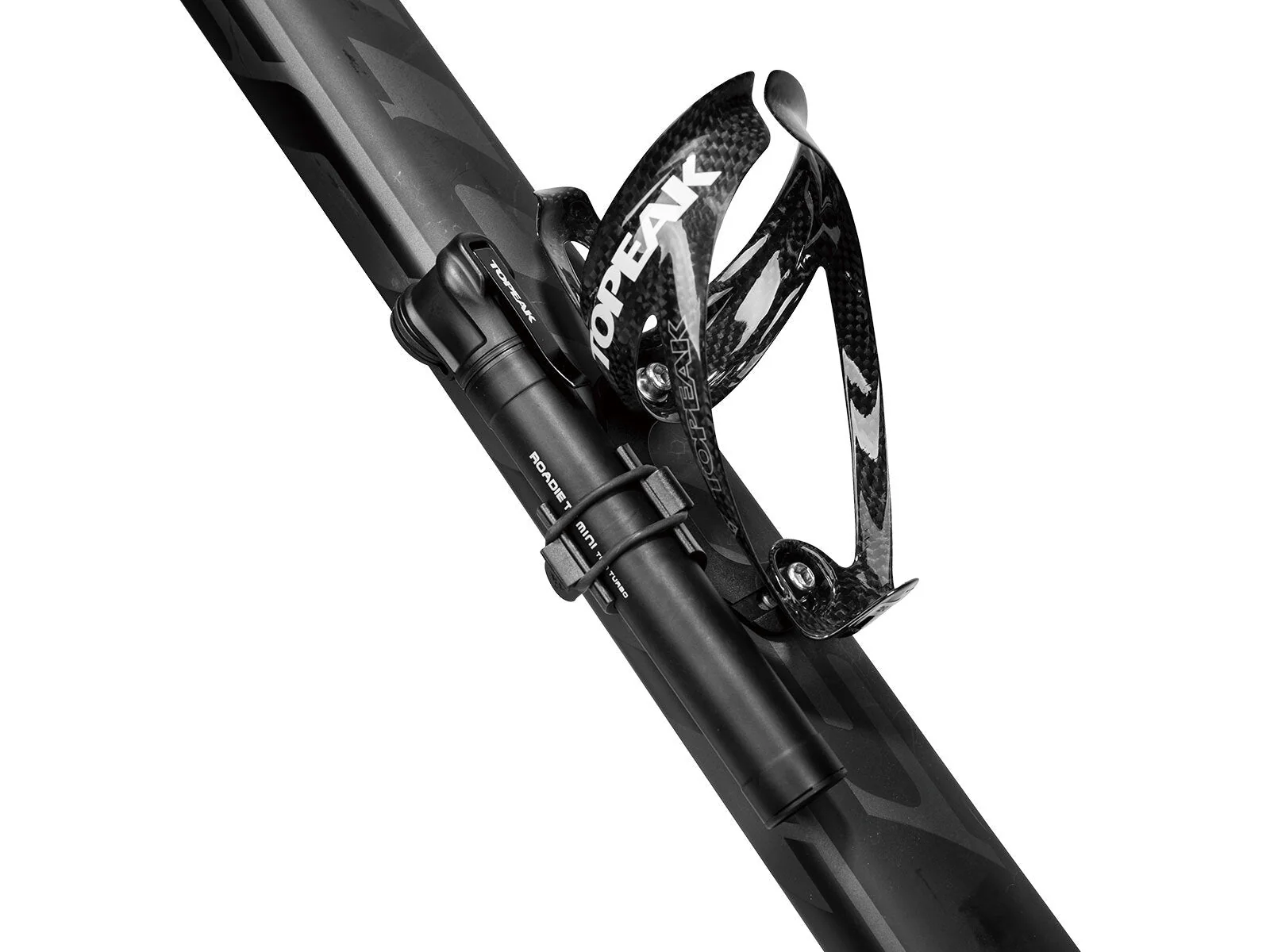 Topeak Roadie TT Twin Turbo 160psi Mini Pump - Image 3